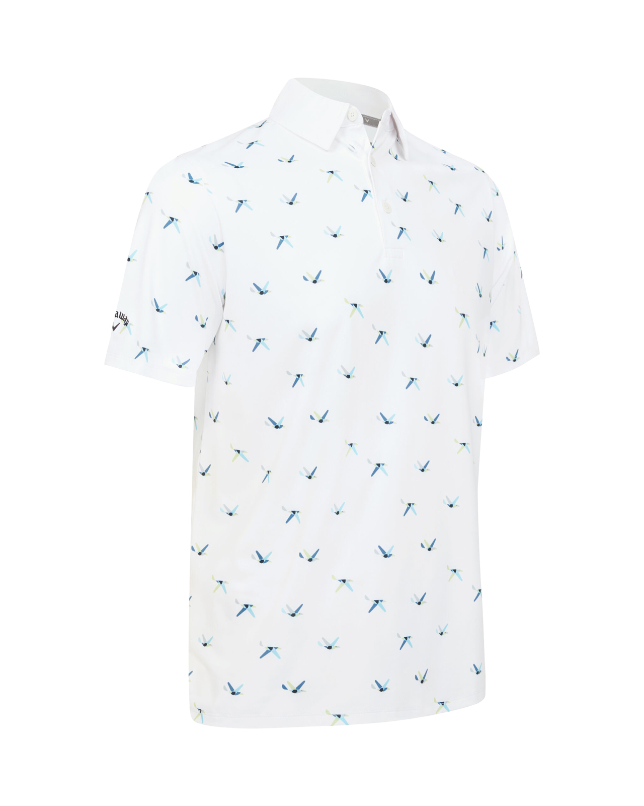 All Over Birdie, Piké, Herr - bright_white