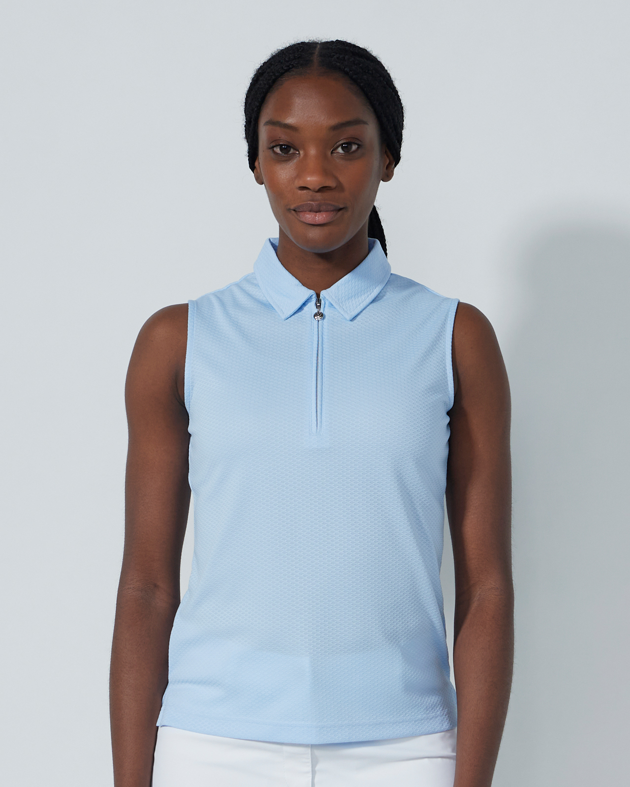 Peoria, Ärmlös piké, Dam - light_blue