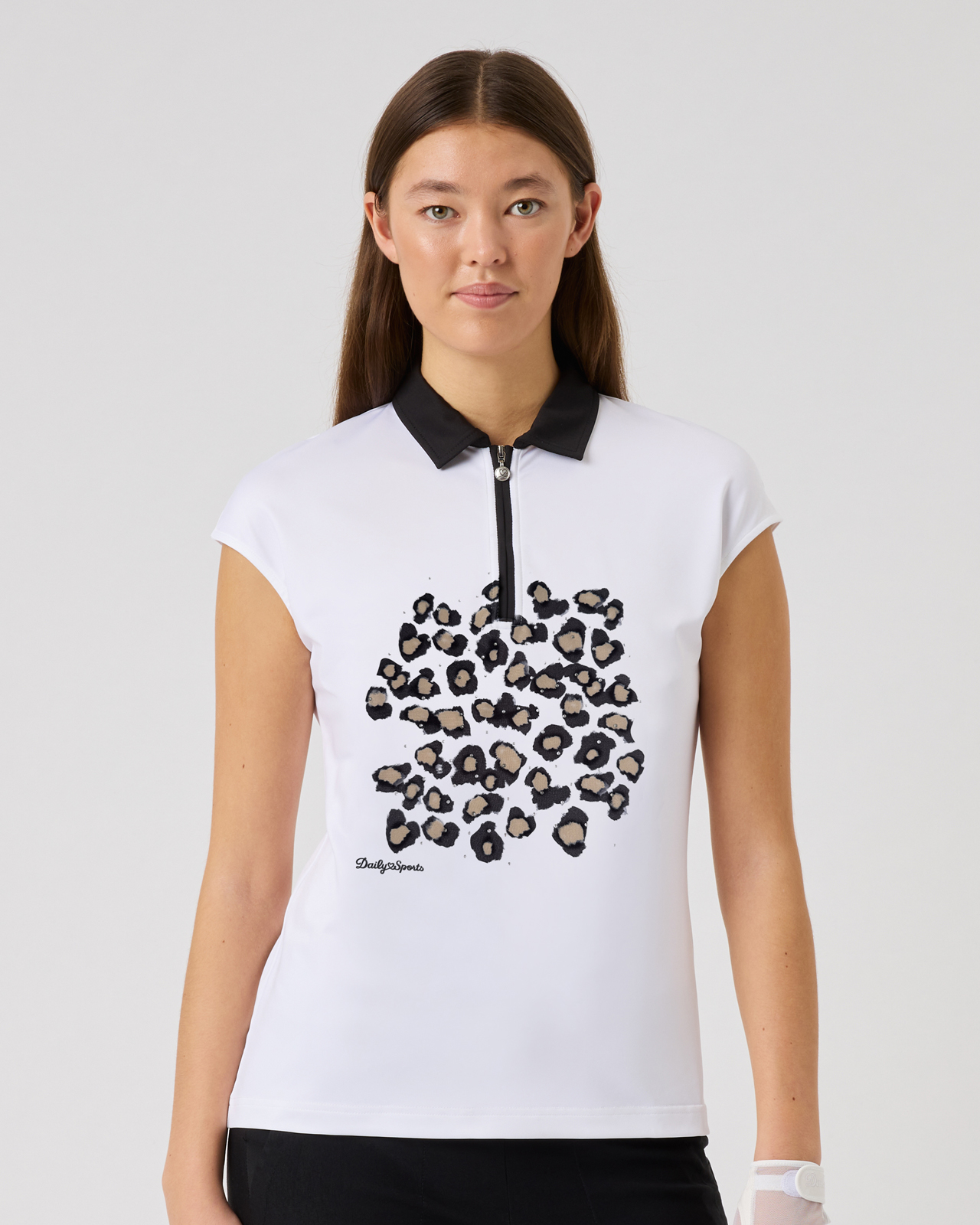 Embellished, Topp, Dam - white