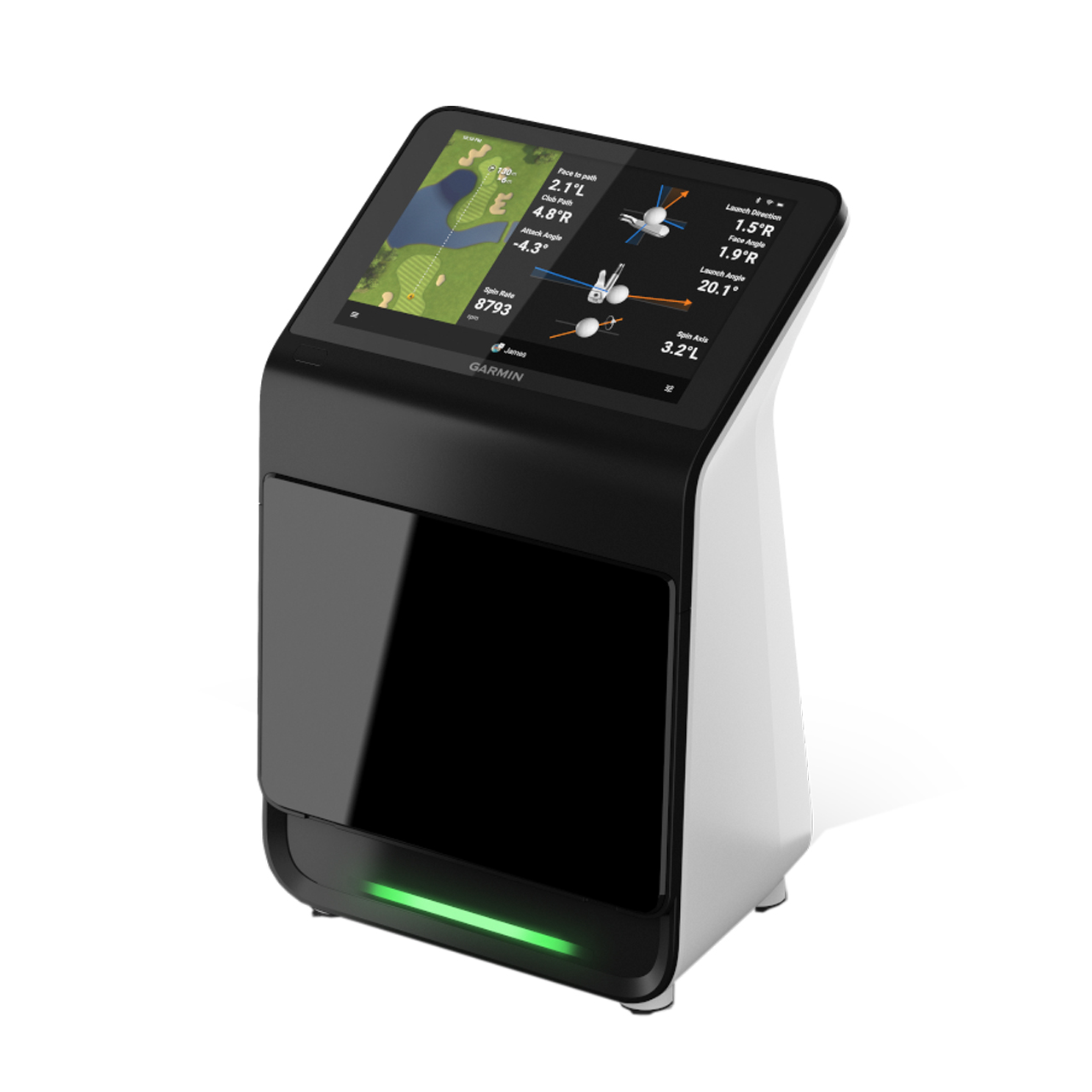 Approach R50, Launch Monitor - white_black