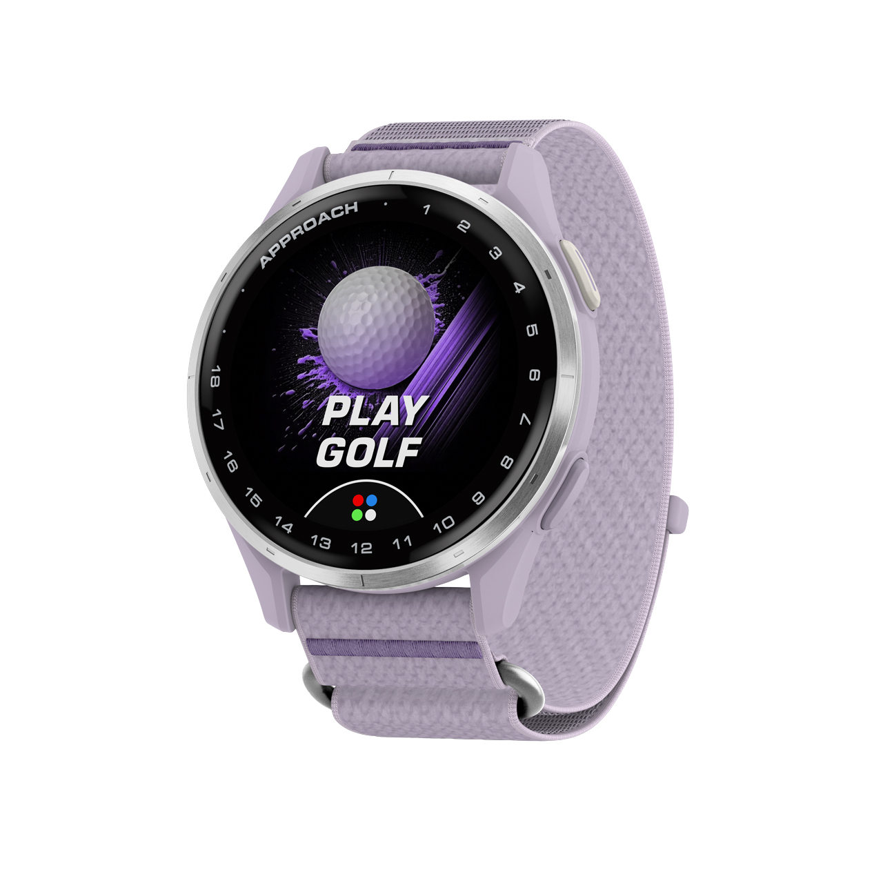 Approach J1, GPS Watch - silver_purple