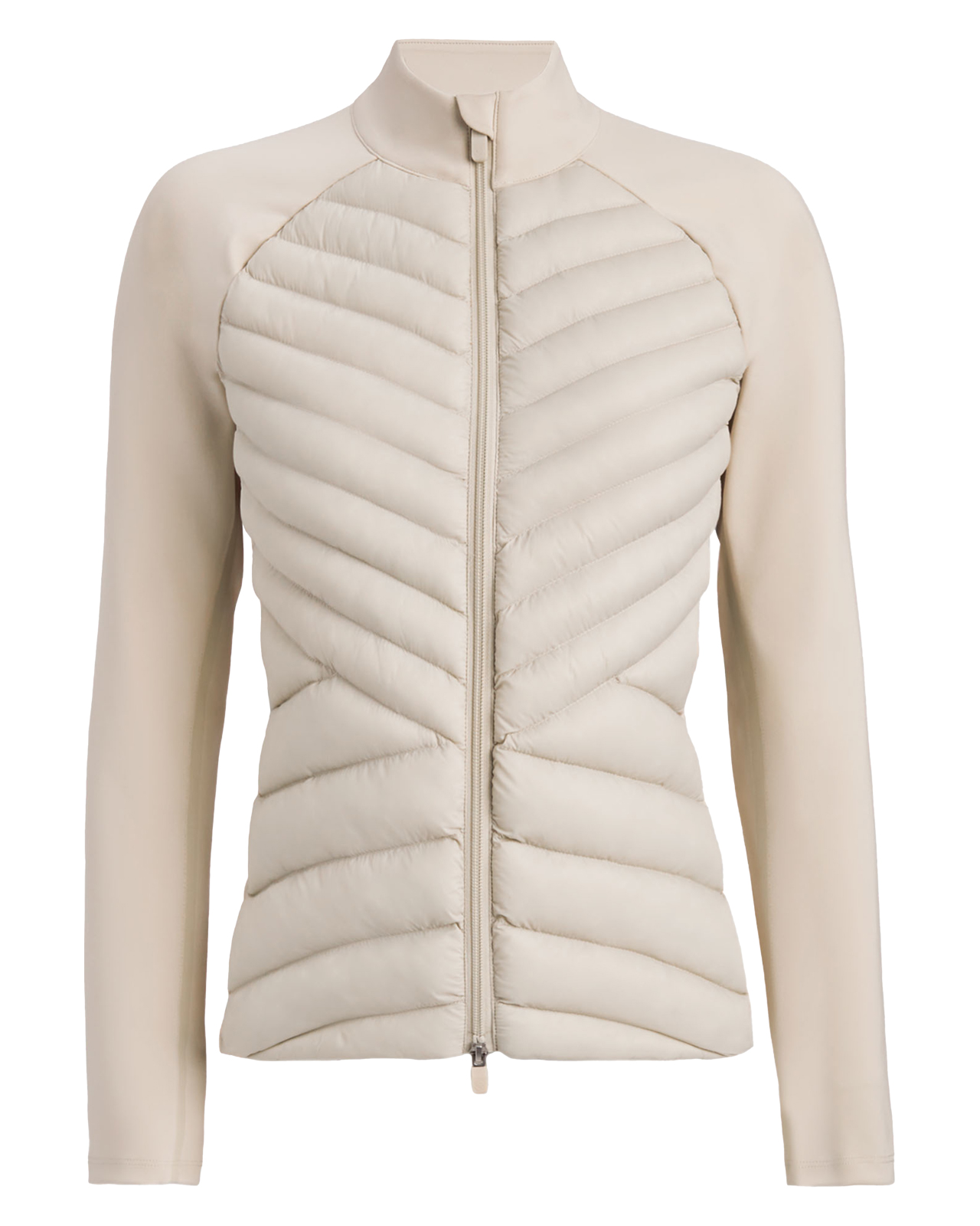 Hybrid Quilted Tech Interlock, Jacka, Dam - stone
