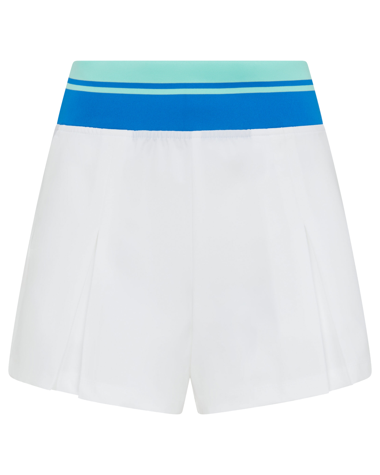 Colourblock, Skort, Dam - bright_white