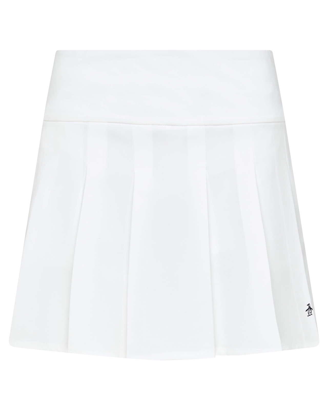 Pleated 17”, Skort, Dam - bright_white