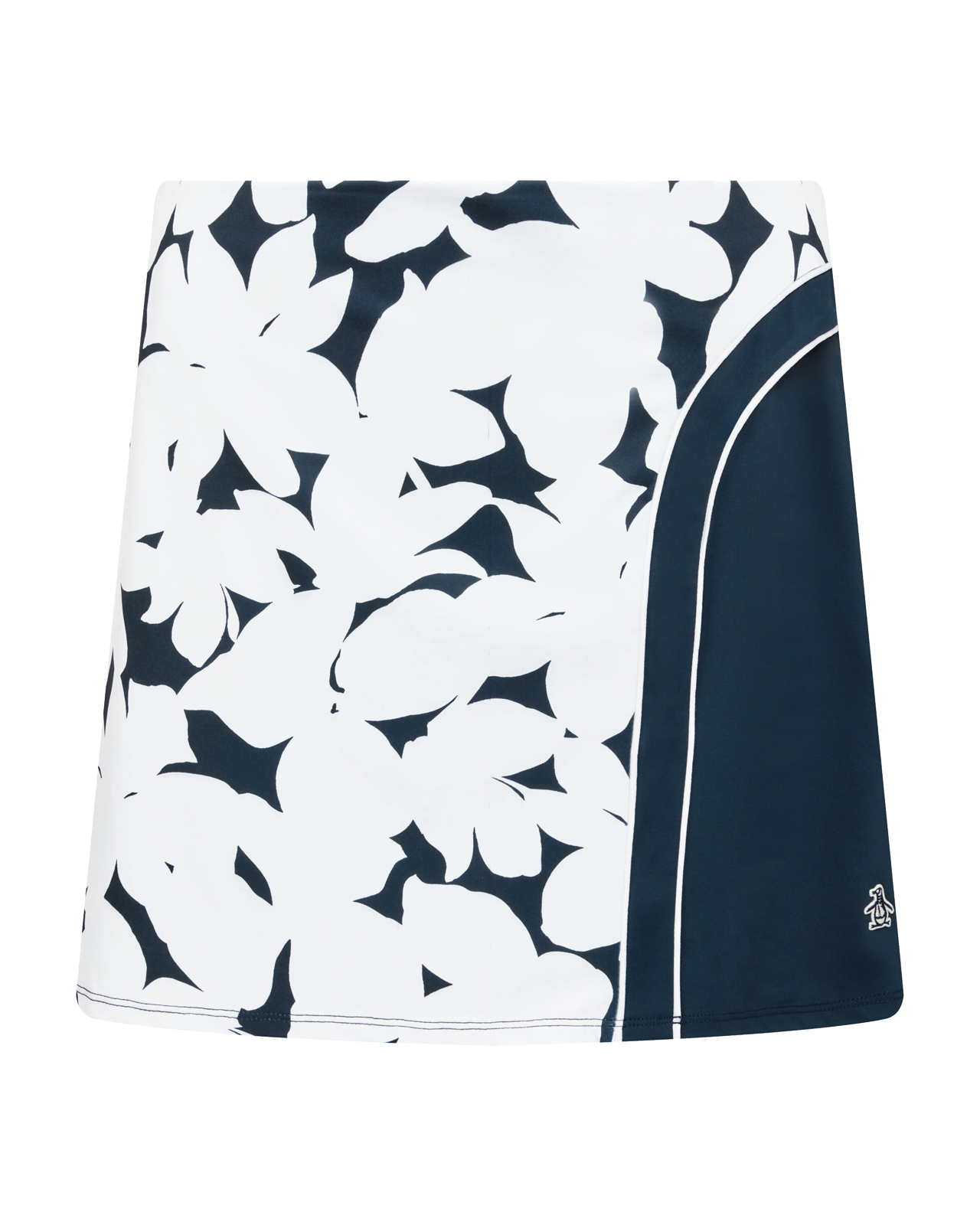 Riviera Floral Blocked, Skort, Dam - black_iris