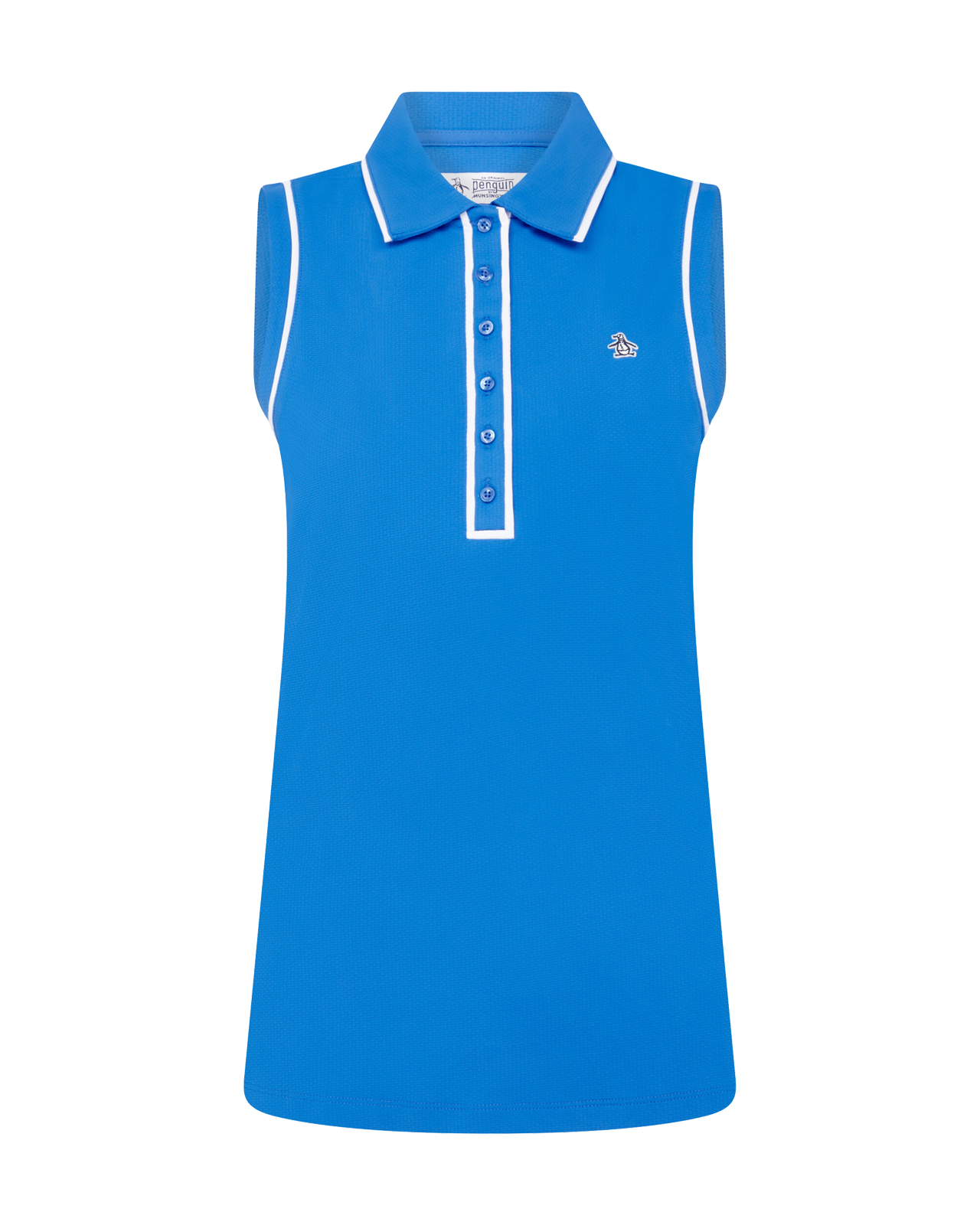 Veronica, Ärmlös piké, Dam - french_blue