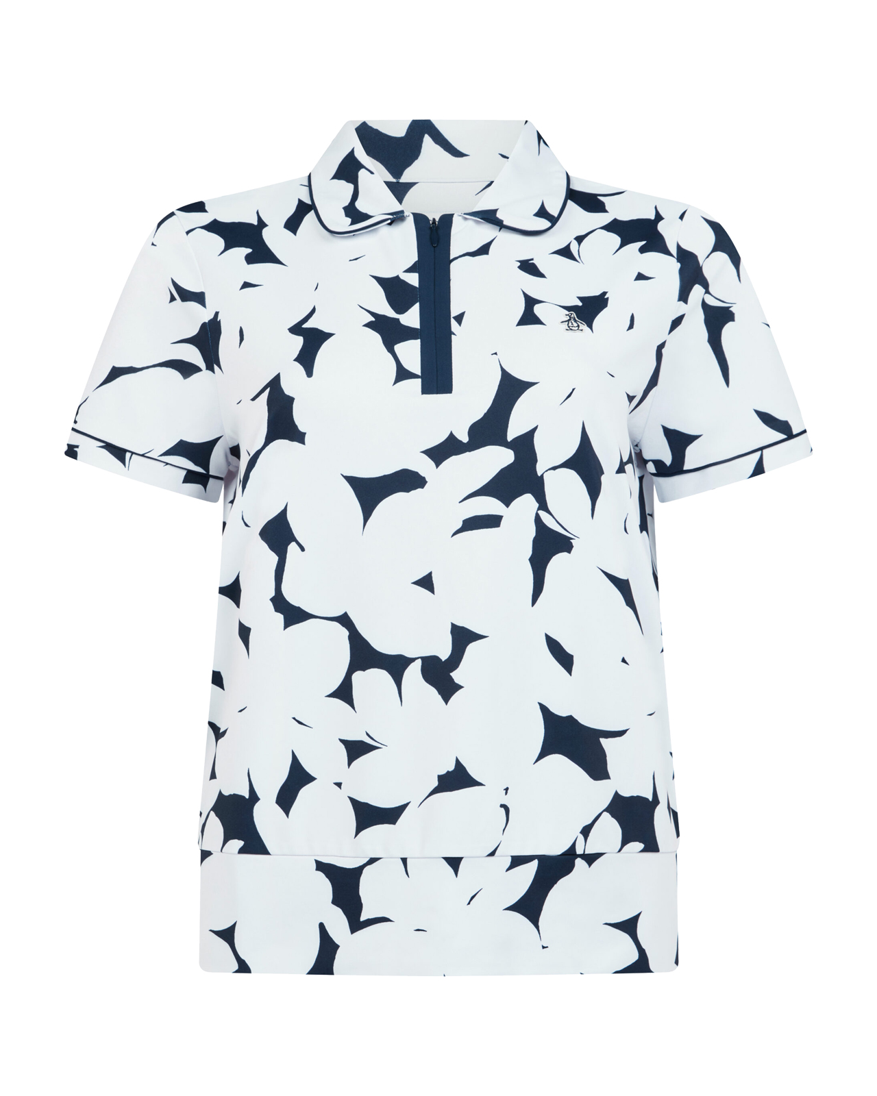 Riviera Floral, Piké, Dam - black_iris