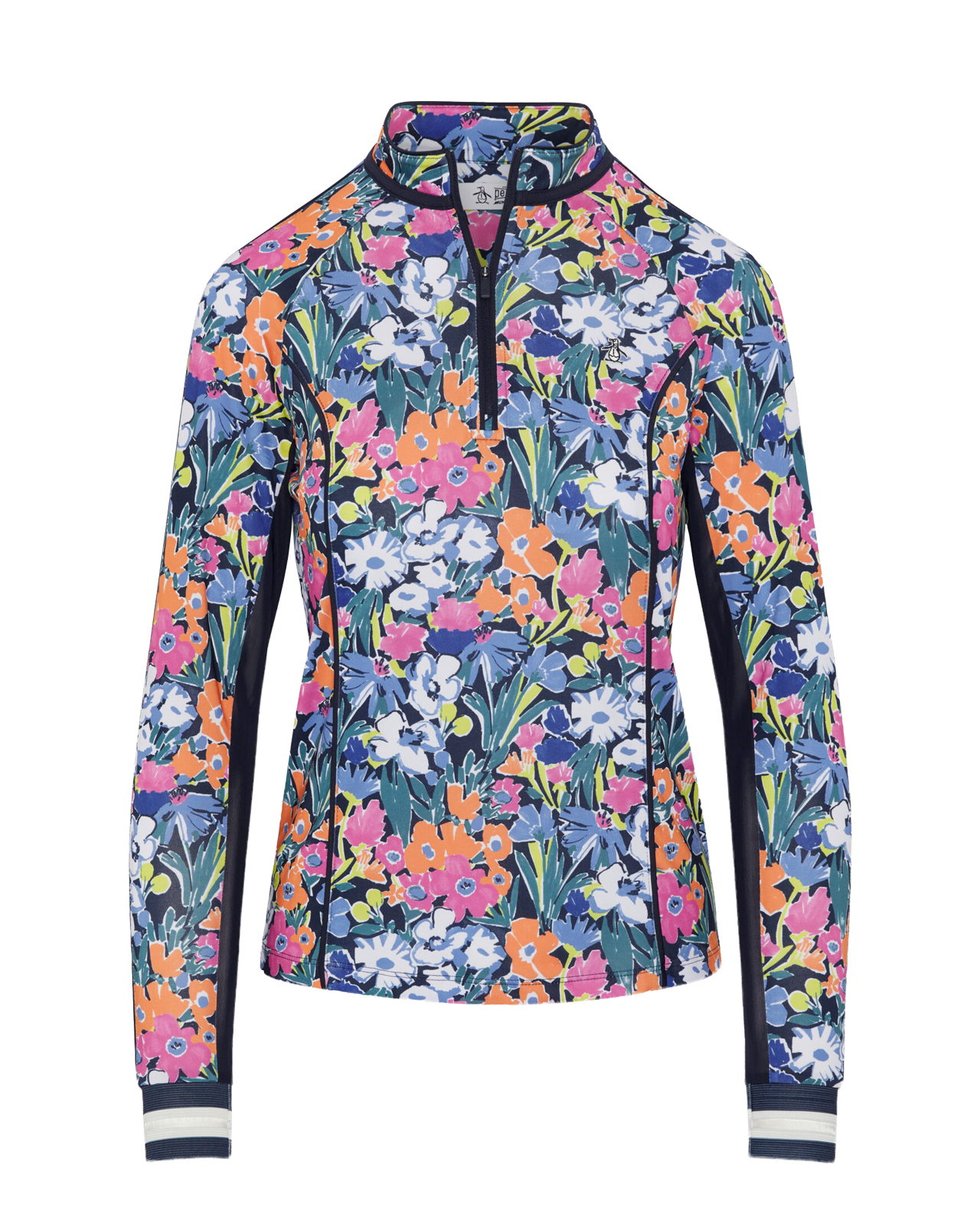 Sun protection with piping, Topp, Dam - black_iris