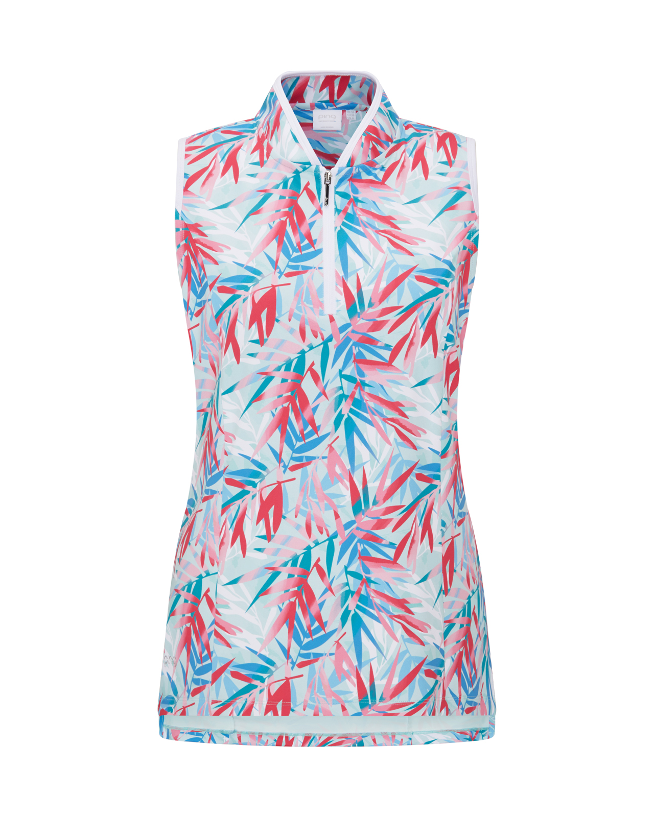 Penola, Ärmlös piké, Dam - tropic_retreat