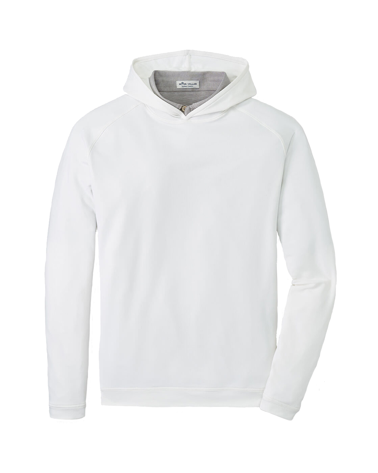 Pine, Hoodie, Herr - white