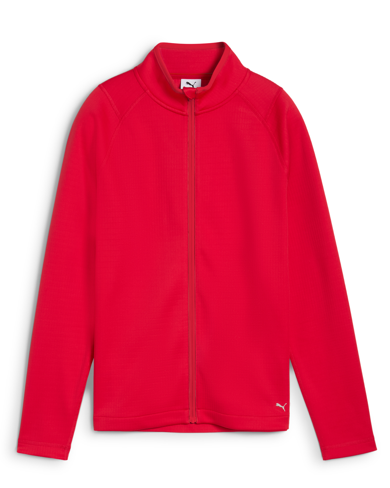 Waffle Fleece, Mellanlager, Dam - strong_red