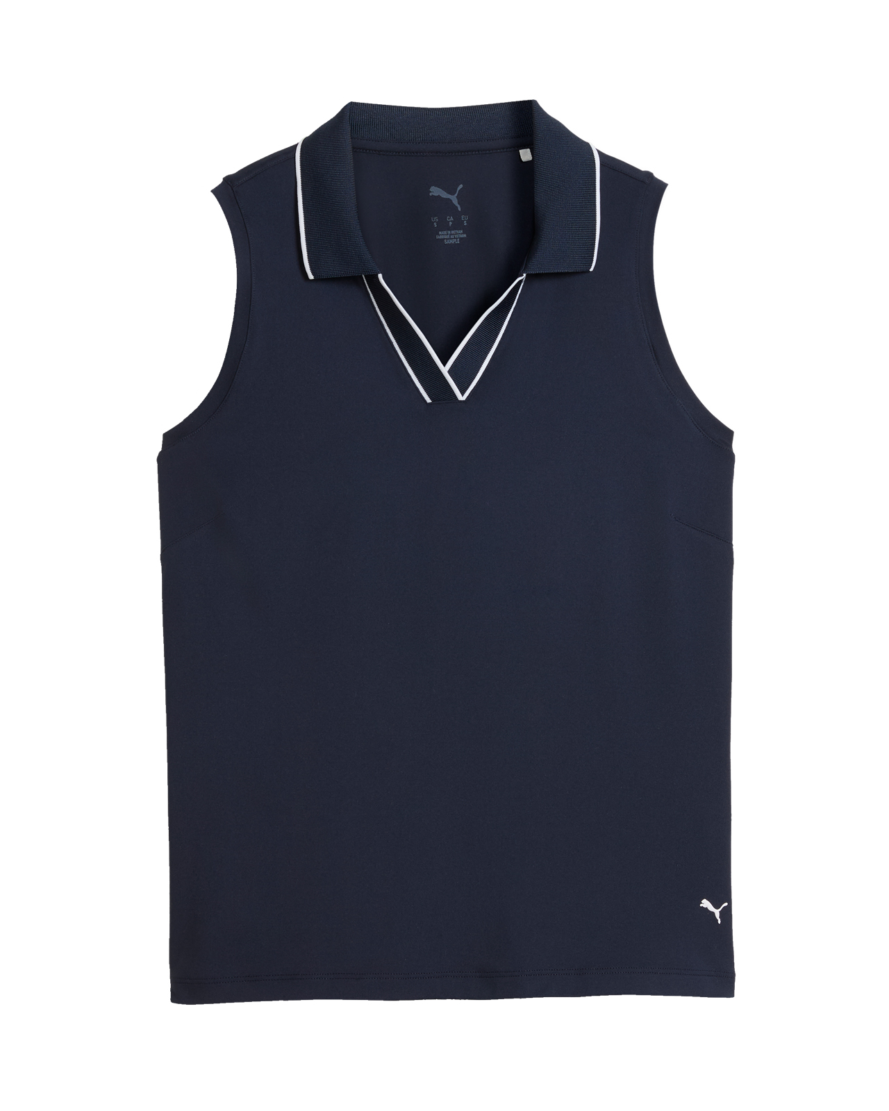 Ess, Ärmlös piké, Dam - deep_navy