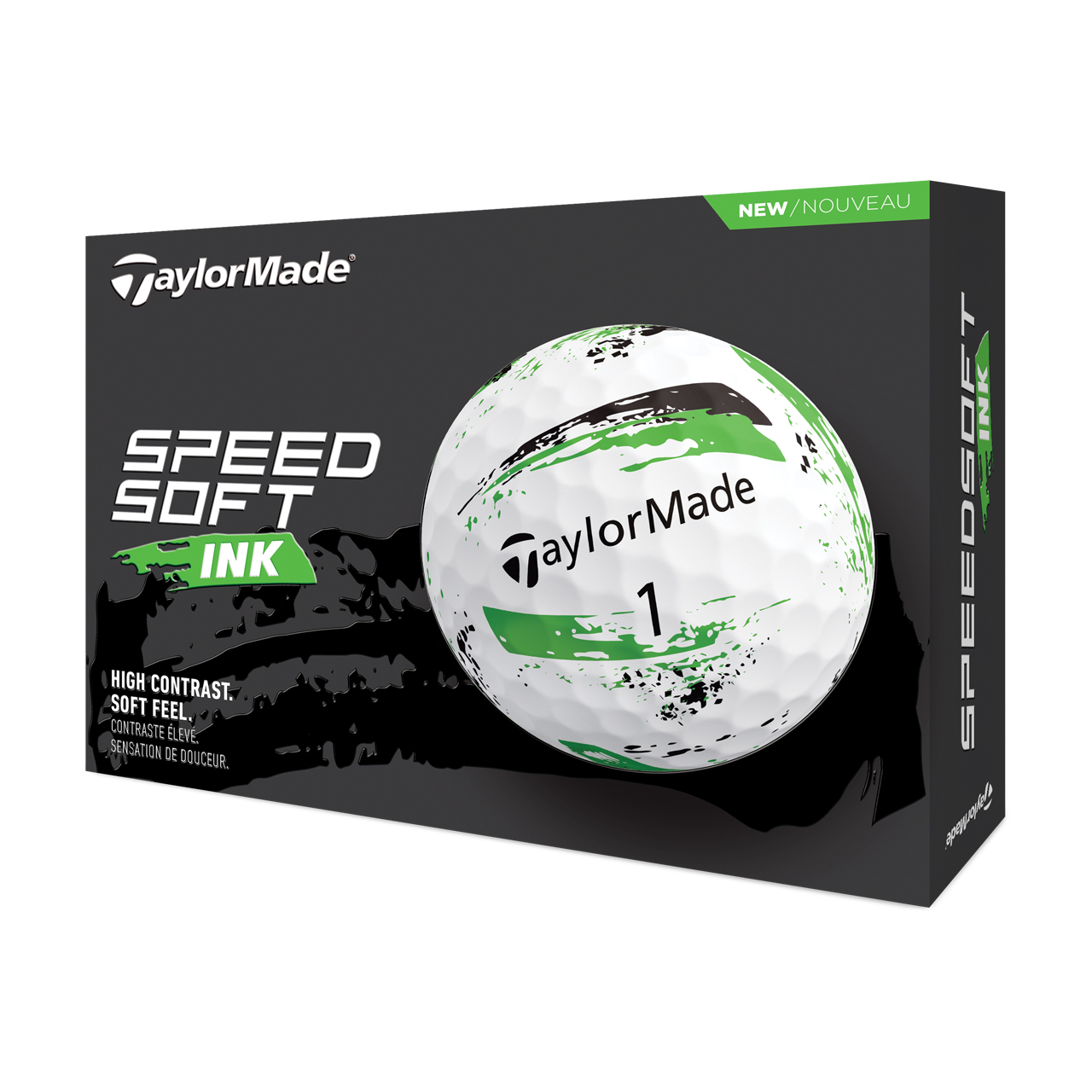 SpeedSoft Ink, Bollar 3-pack - green