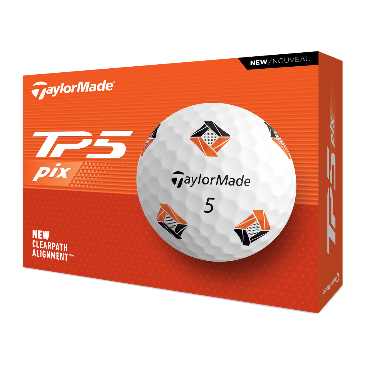 TP5 Pix, Bollar 3-pack - white