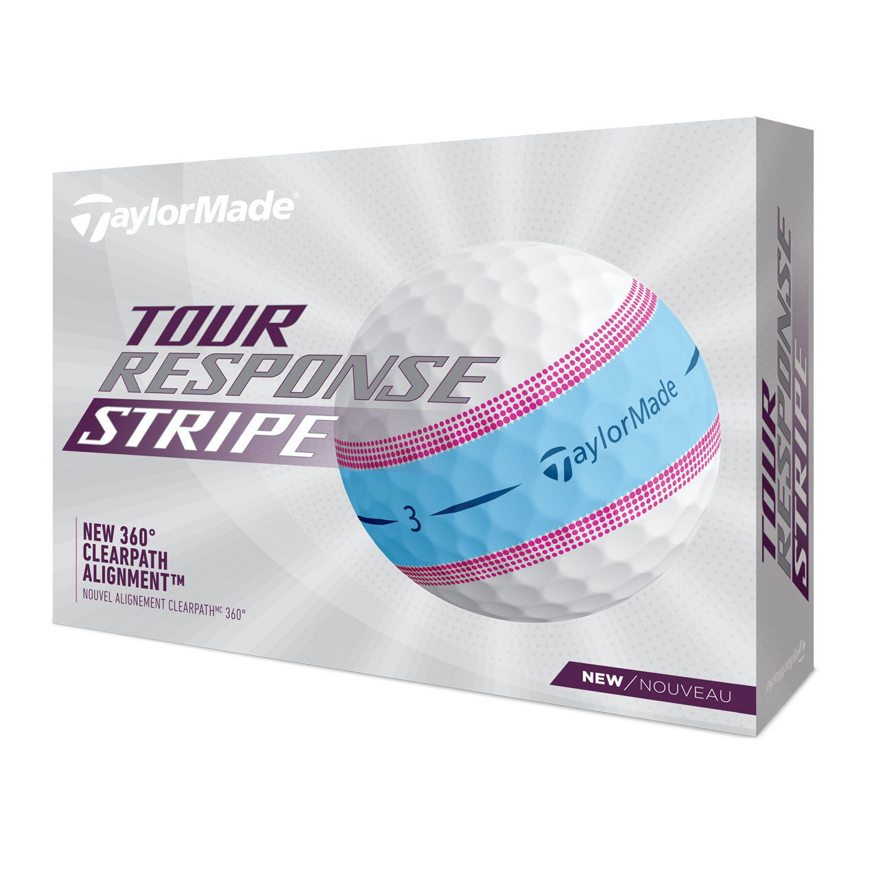 Tour Response Stripe, Bollar 3-pack - lady