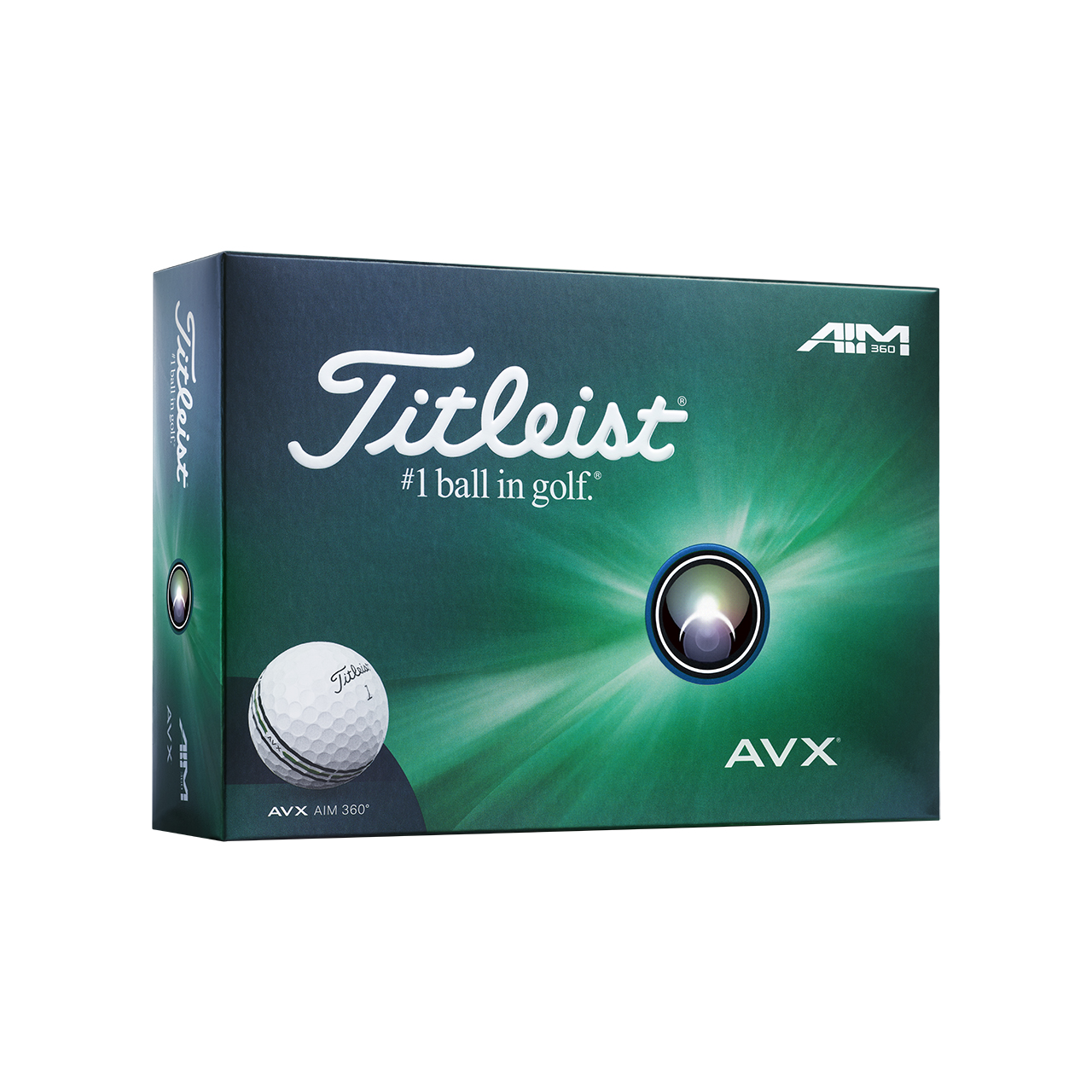 AVX AIM 360, Bollar 3-pack - white