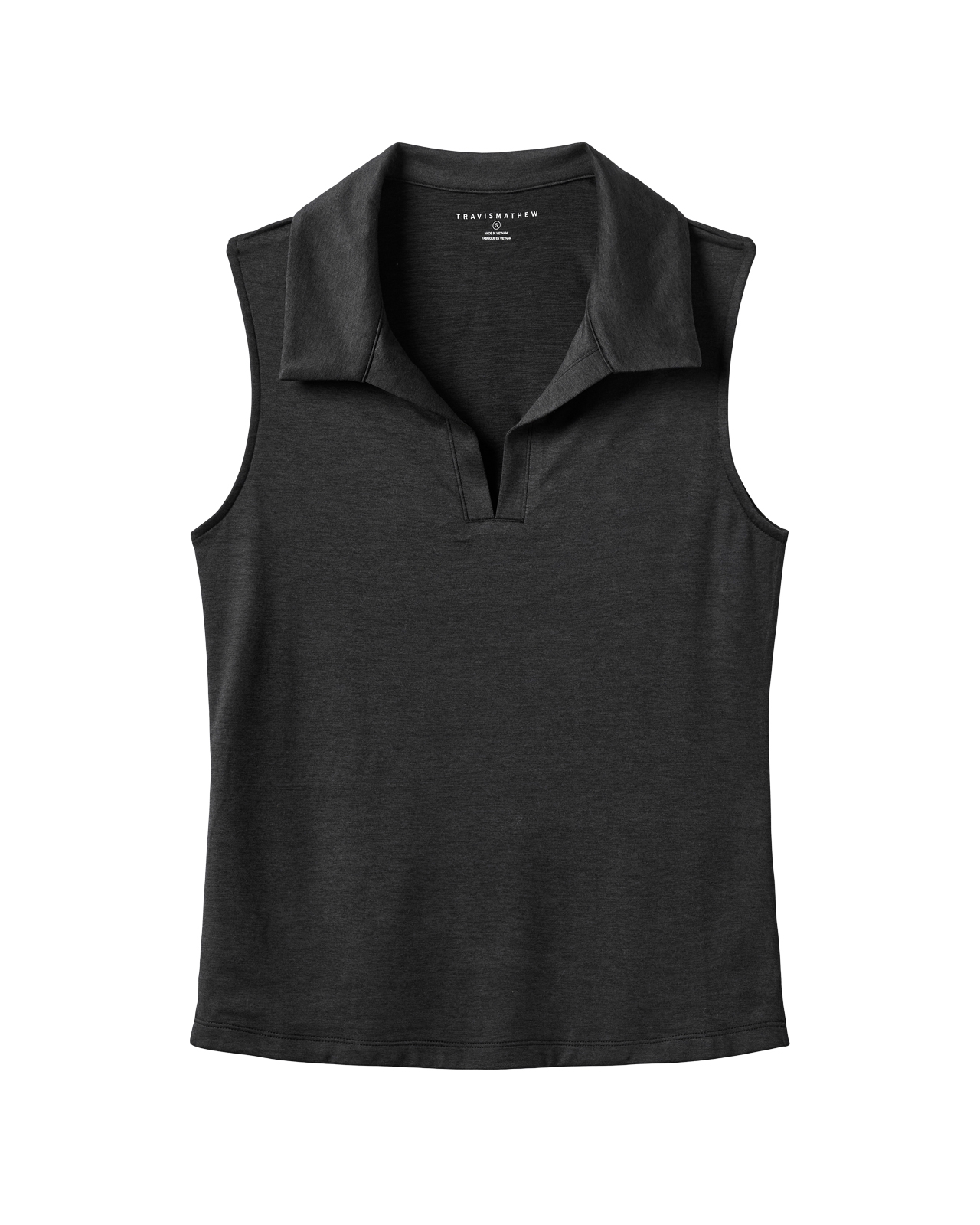 Skyloft Light, Ärmlös piké, Dam - heather_black