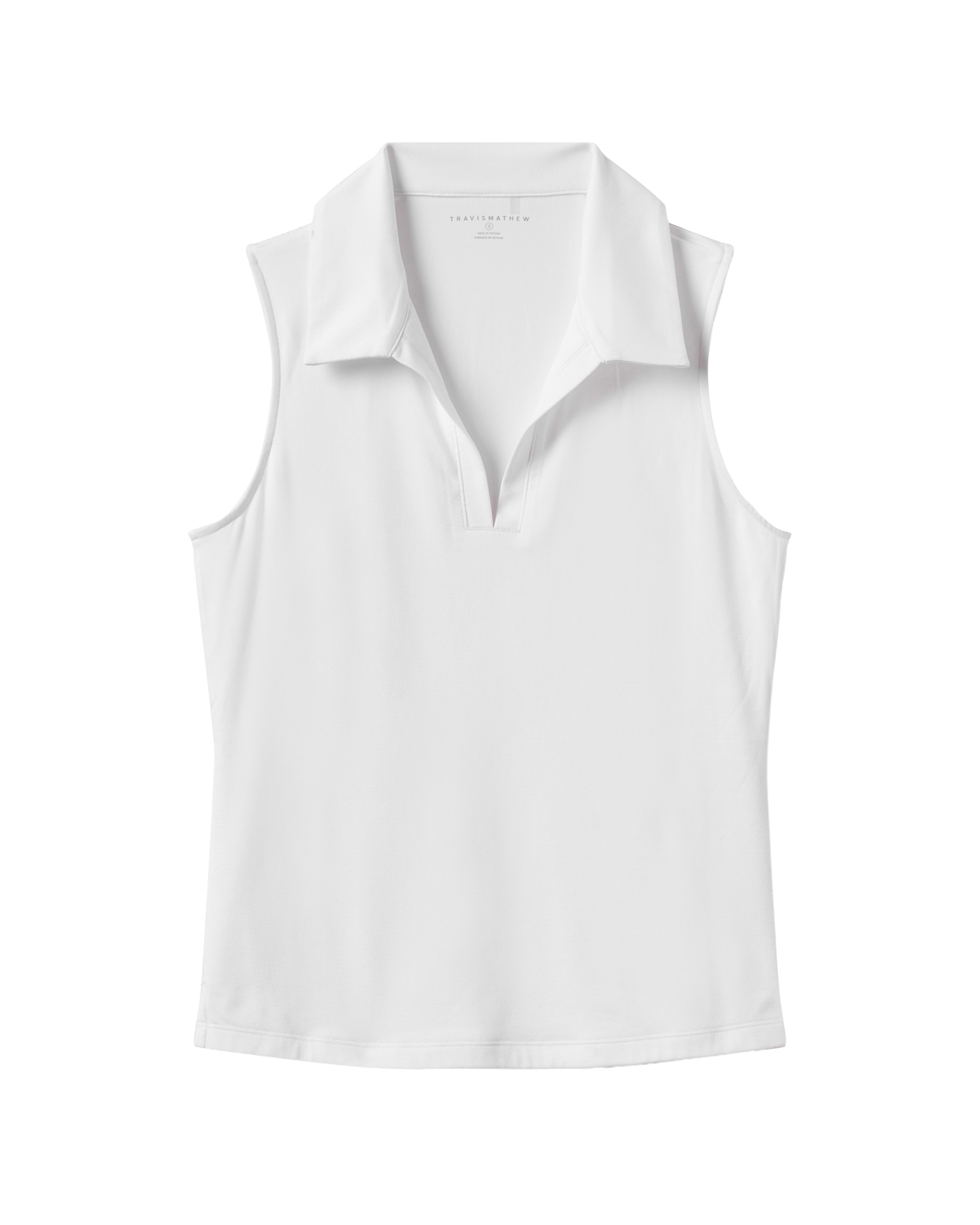 Skyloft Light, Ärmlös piké, Dam - white