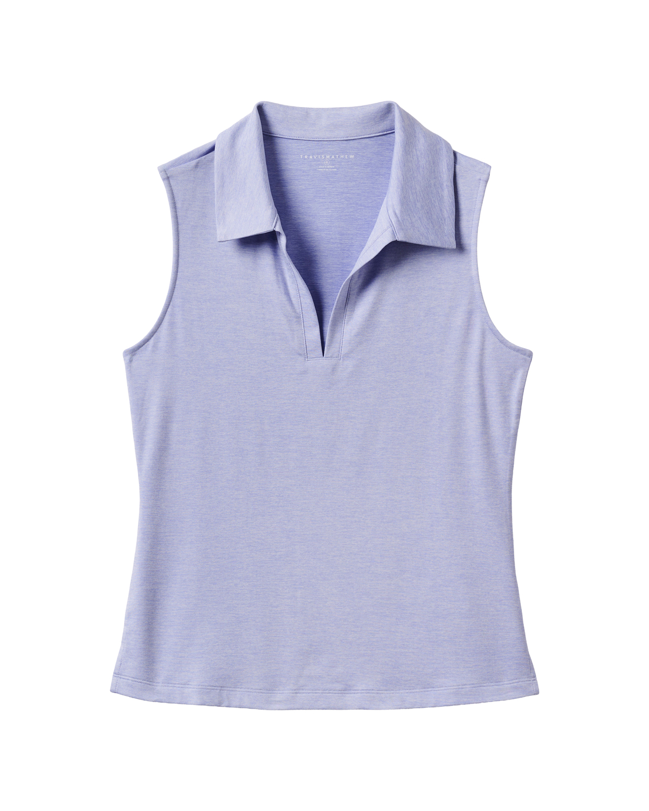 Skyloft Light, Ärmlös piké, Dam - heather_soft_blue