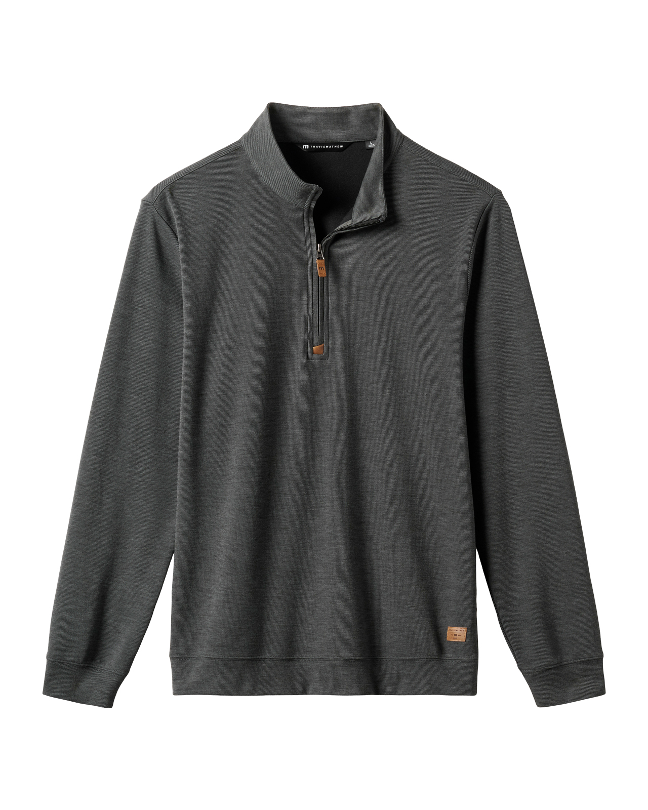 Cloud Quarter Zip, Tröja, Herr - heather_black