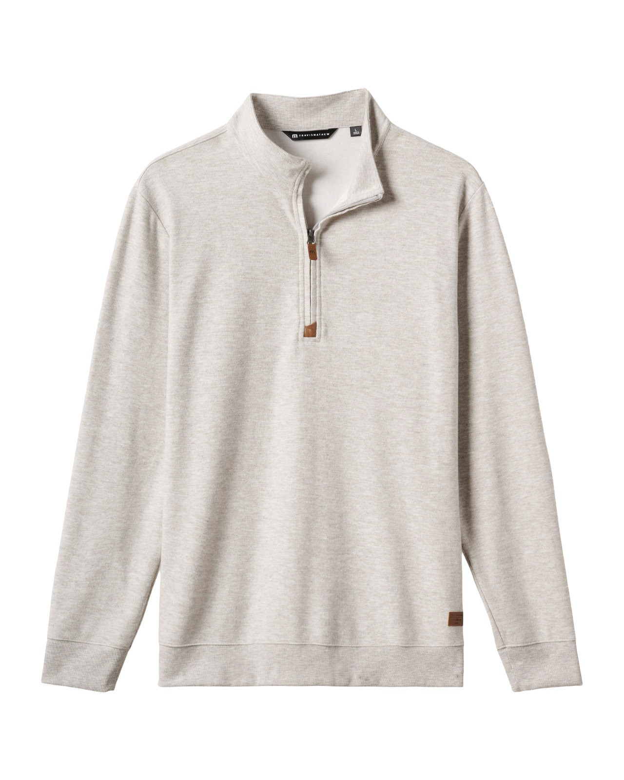 Cloud Quarter Zip, Tröja, Herr - heather_grey