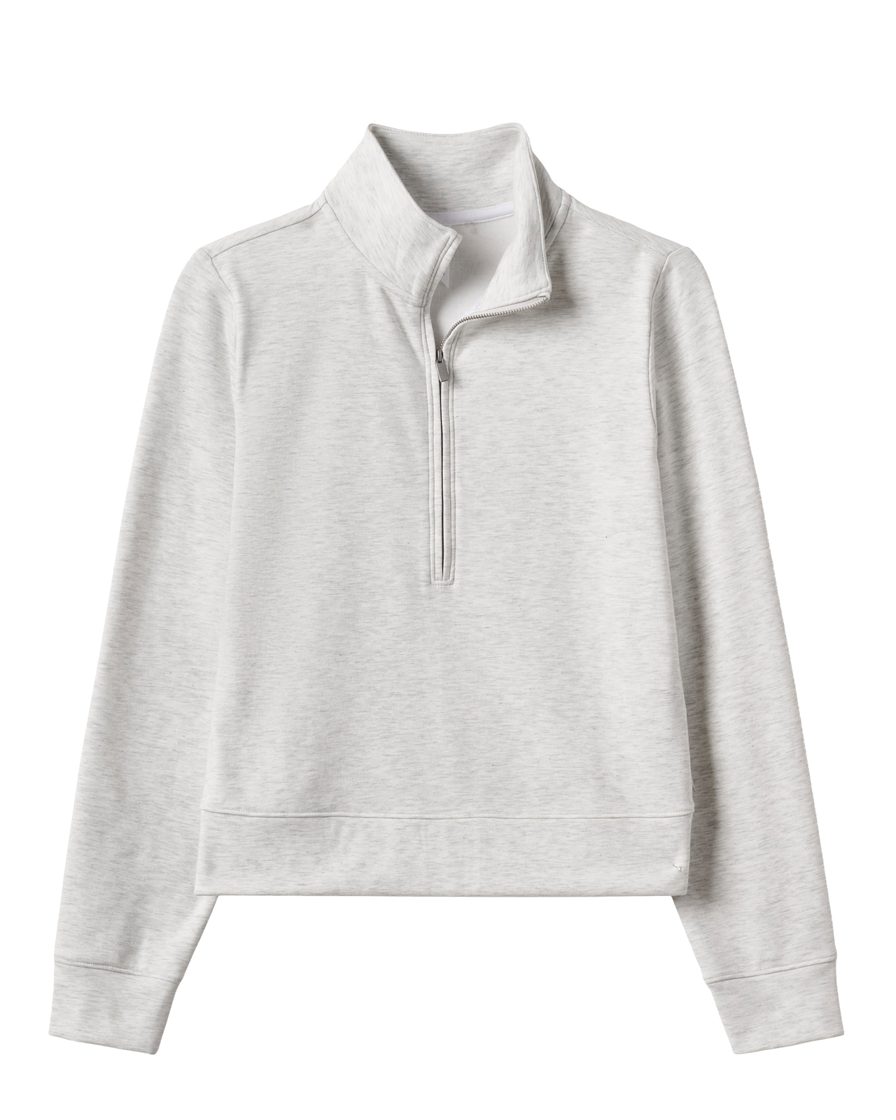 Cloud Half Zip, Tröja, Dam - heather_light_grey