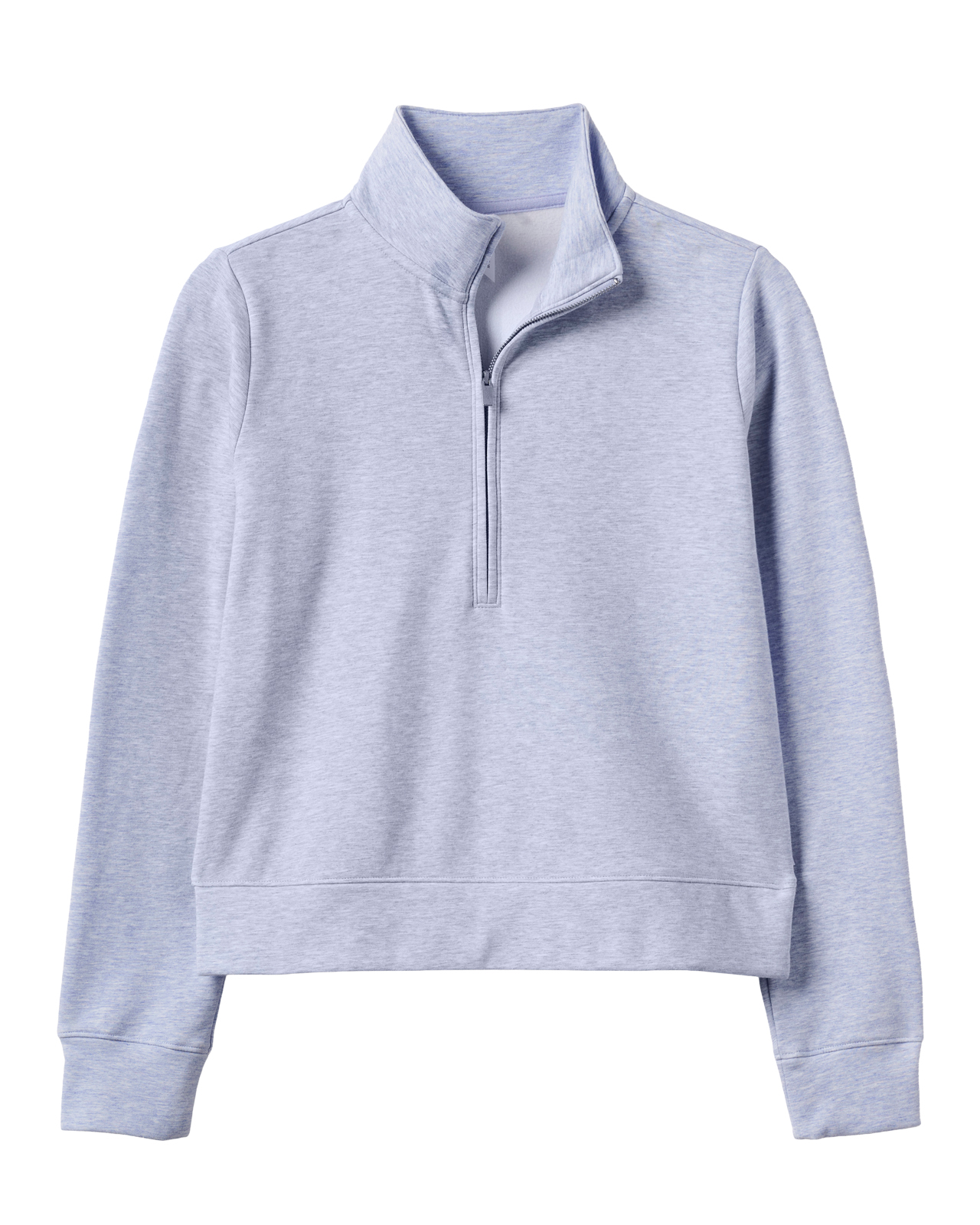 Cloud Half Zip, Tröja, Dam - heather_soft_blue