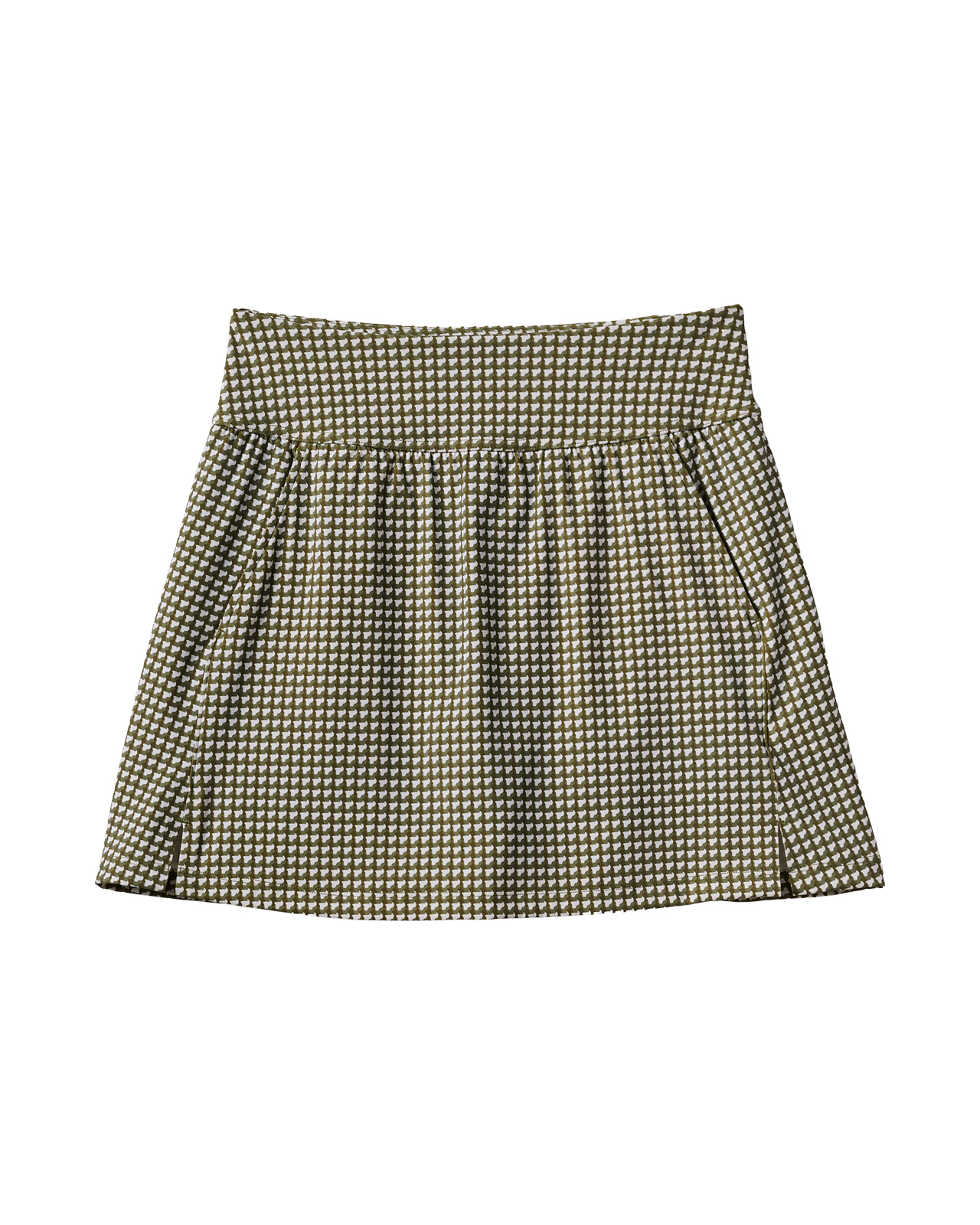 Moveknit Game Set Match 2.0, Skort, Dam - oil_green_multi