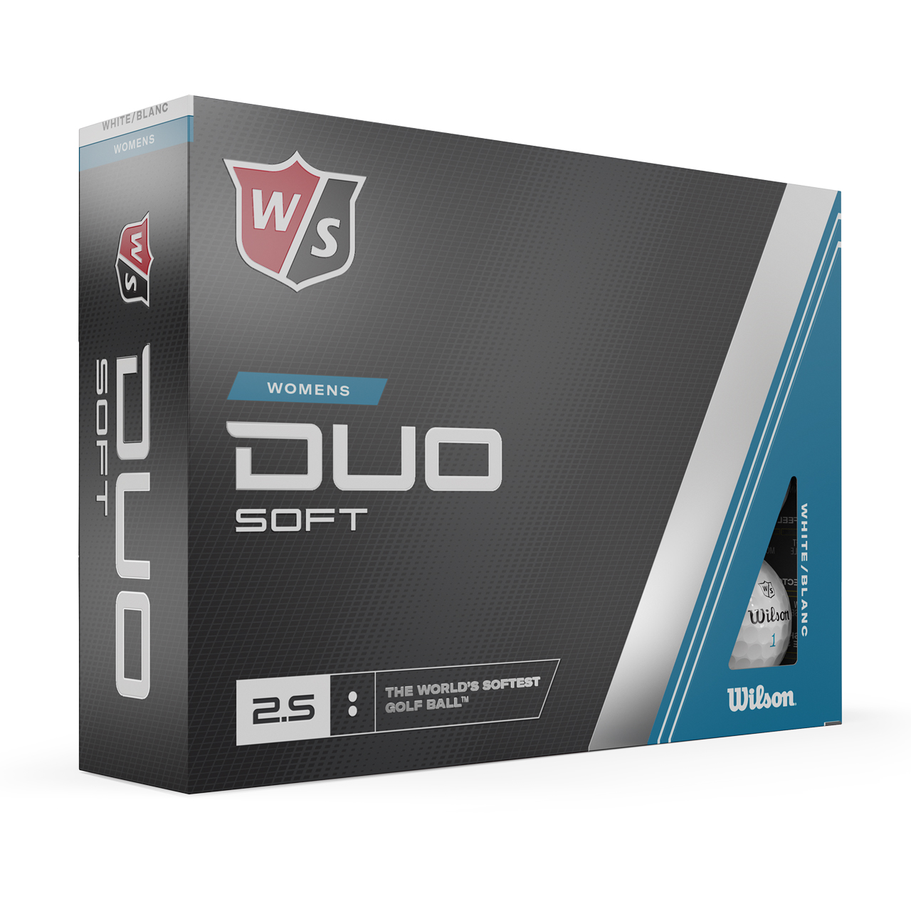 Duo Soft Lady, Bollar 3-pack - Wh